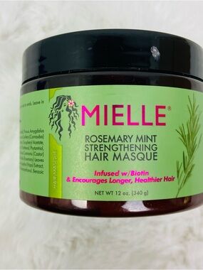 Mielle Rosemary Mint Strengthening Hair Masque — 12 oz